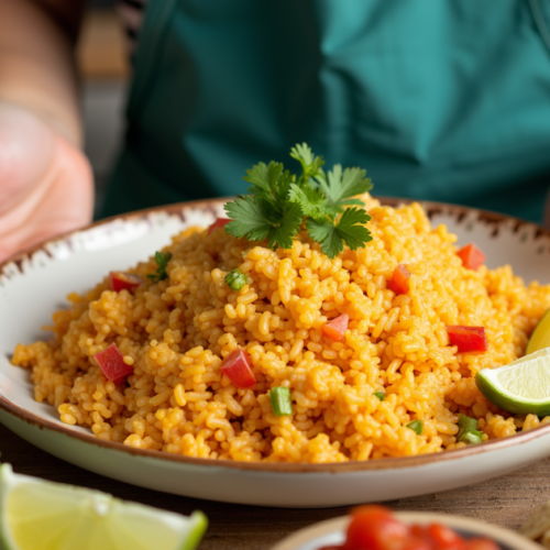 Cheesy Mexican Rice recipe